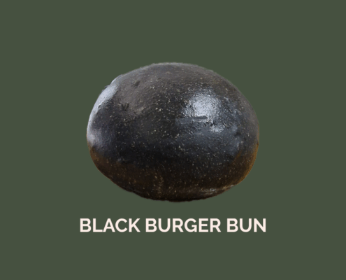 Black Burger Bun